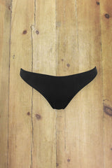 Punta del Este black high bikini bottoms