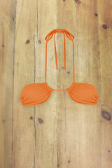 Venice Beach burnt orange string bikini top